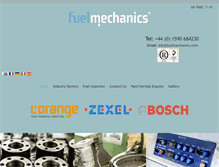Tablet Screenshot of fuelmechanics.com